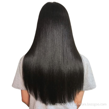 Wholesale Cheap 10a 11a 12a Indian Raw Virgin Remy Straight Hair Weft Super Double Drawn Hair Extensions
